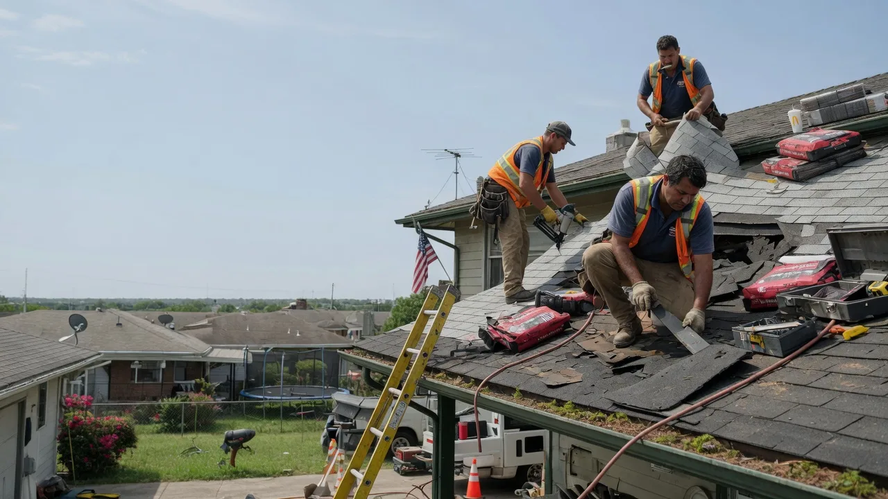 Roof Repair in Bardwell, TX near me